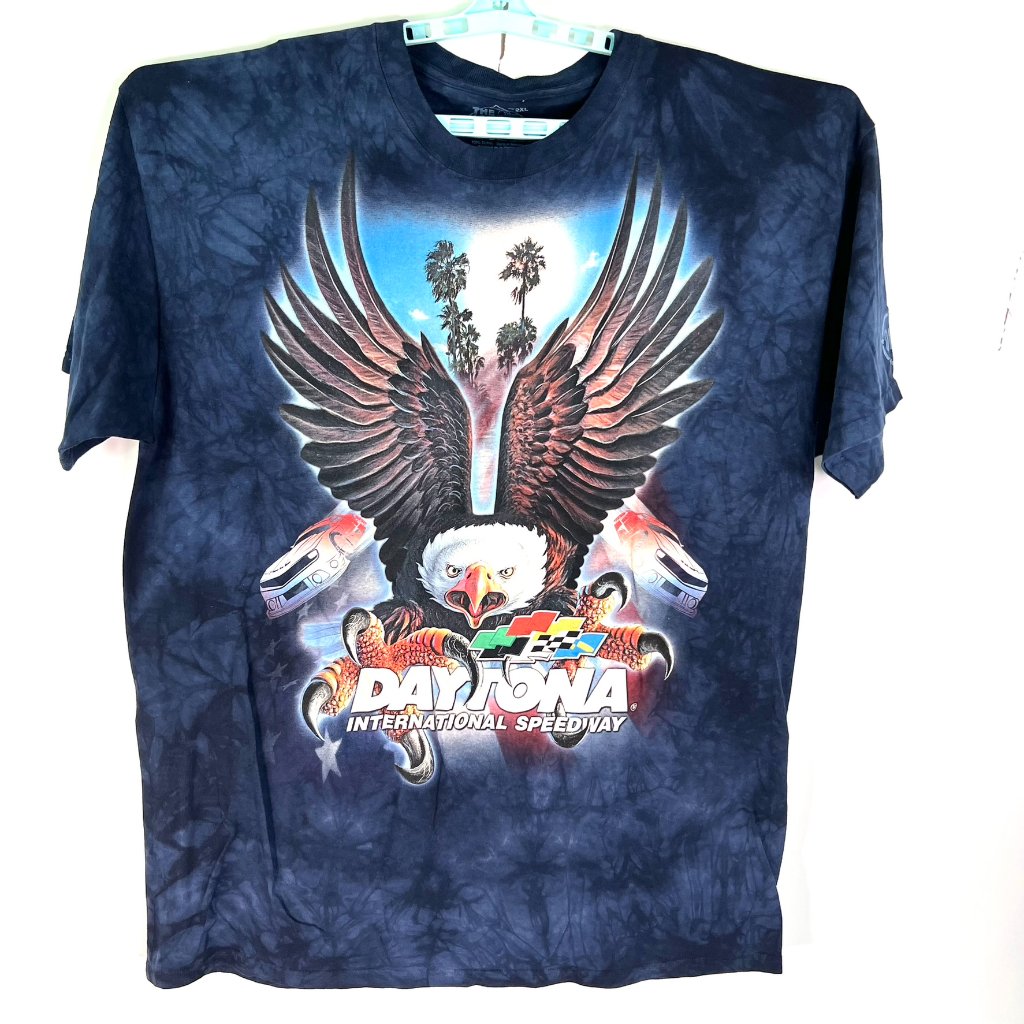 Daytona International Speedway Aop Race Shirt Mens Size 2xl Blue The Mountain